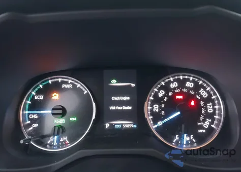 2021 Toyota Rav4 Hybrid Xle z USA, uszkodzony, nr VIN 4T3RWRFV6MU047483